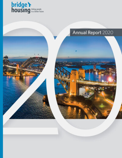 Bridge Housing 2020 Annual Report Cover