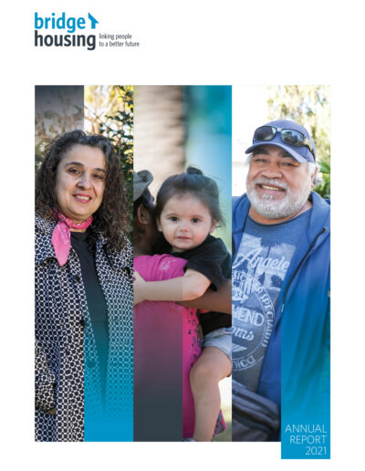 Bridge Housing 2021 Annual Report Cover