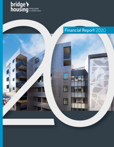 Bridge Housing Financial Report Cover 2020