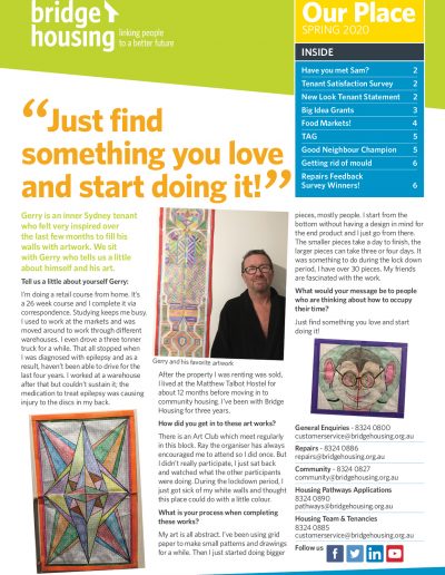 Bridge Housing Newsletter 2020 Spring