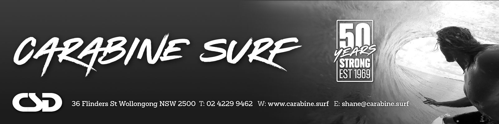 Carabine Surf Web Banner
