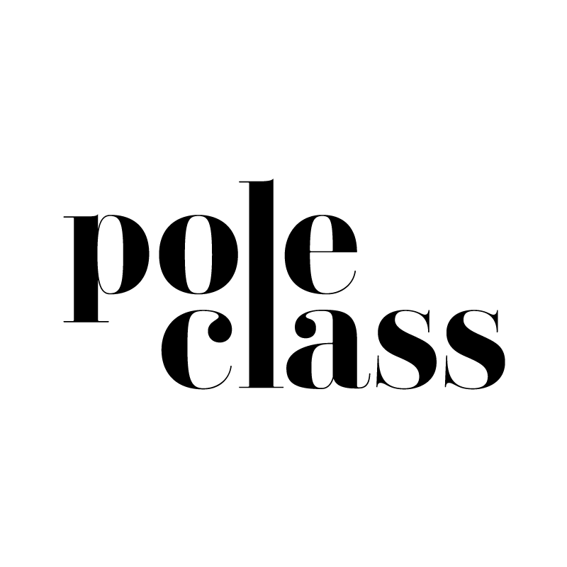 Pole Class logo black on white